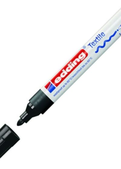 MAΡΚΑΔΟΡΟΣ ΥΦΑΣΜΑΤΟΣ Edding 4500 Μαύρο 2.0-3.0mm