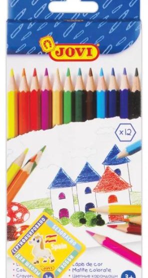 JOVI 12 COLOURS PENCILS