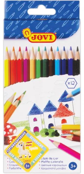 JOVI 12 COLOURS PENCILS