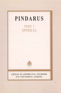 PINDARUS: PARS I EPINICIA